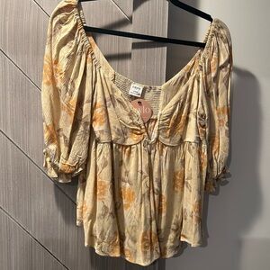 Babydoll top